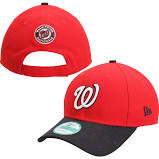 Washington Nationals New Era The League Men's Adjustable Hat