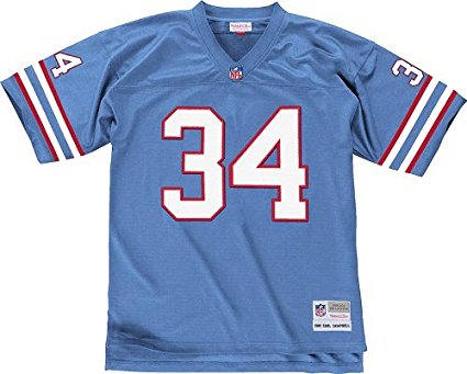 Earl Campbell #34 Houston Oilers Stitched Jersey Adult