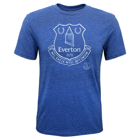 Everton BPL Football Club Blue Cotton Blend Soccer Adidas Youth Shirt - Dino's Sports Fan Shop