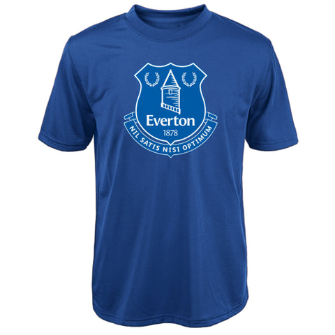 Everton BPL Football Club Blue Performance Soccer Adidas Youth Shirt - Dino's Sports Fan Shop