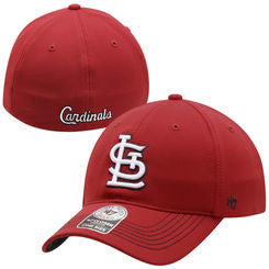 St. Louis Cardinals '47 Brand Game Time Closer Stretch Fit Hat - Dino's Sports Fan Shop