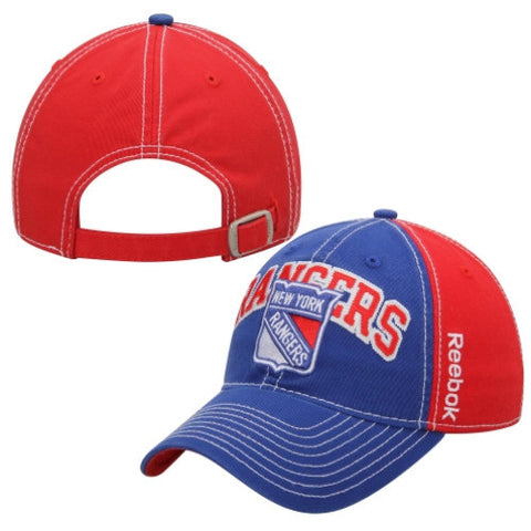 New York Rangers Reebok Adjustable Slouch Hat - Dino's Sports Fan Shop
