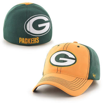 Green Bay Packers 47 Brand Reversal Team Color Closer Hat - Dino's Sports Fan Shop