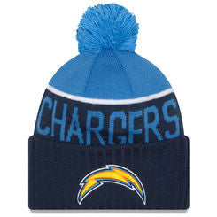 San Diego Chargers New Era Sideline On-Field Sport Knit Hat - Dino's Sports Fan Shop