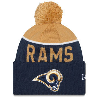 St. Louis Rams New Era Sideline On-Field Sport Knit Hat - Dino's Sports Fan Shop