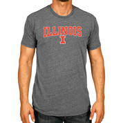 Illinois Fighting Illini Adult Gray The Victory Shirt