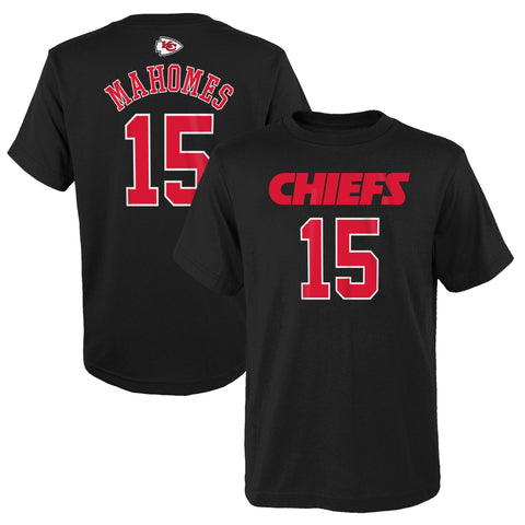 Kansas City Chiefs Patrick Mahomes Child Black NFL Jersey-Shirt