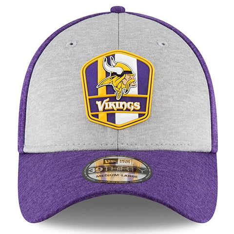 Minnesota Vikings 2018 New Era 39THIRTY Adult Sideline Flex Hat