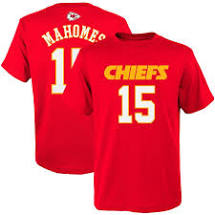 Kansas City Chiefs Patrick Mahomes #15 Kids Red NFL Jersey-Shirt