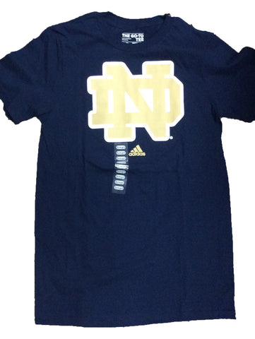Notre Dame Fighting Irish Adidas Go-To Tee Logo Adult Shirt - Dino's Sports Fan Shop