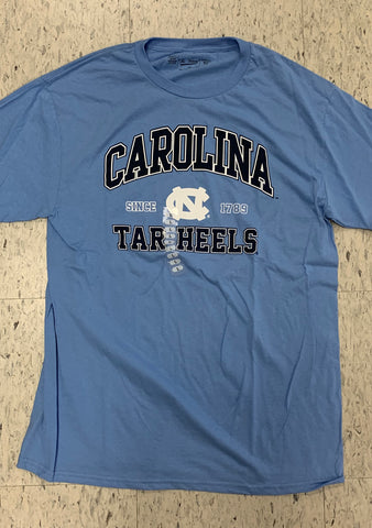 North Carolina Tar Heels Since 1789 Adult The Victory Carolina Blue Shirt