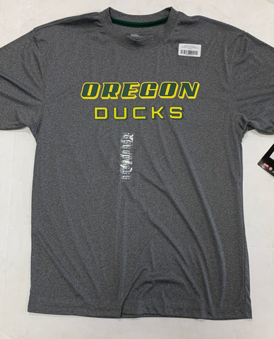 Oregon Ducks Adult Colosseum Dri-Fit Gray Shirt