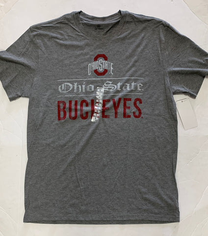 Ohio State Buckeyes Adult Top Of The World Gray Shirt