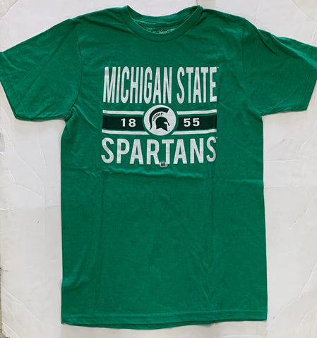 Michigan State Spartans Est. 1855 Adult The Victory Green Shirt