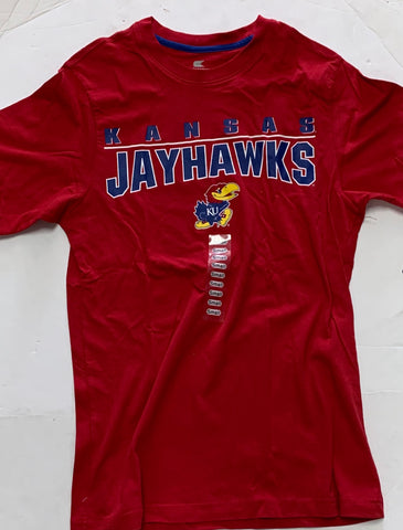 Kansas Jayhawks Adult Colosseum Red Shirt