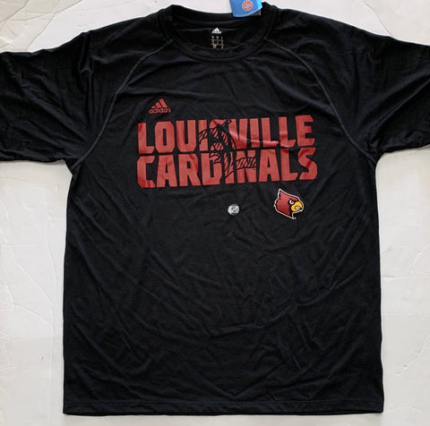 Louisville Cardinals Adult Adidas Sideline Razor Climalite Shirt (S)