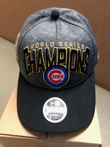 Chicago Cubs New Era Women's 9/Twenty 2016 World Series Champions Adjustable Hat