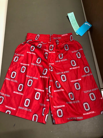 Ohio State Buckeyes youth pajama shorts