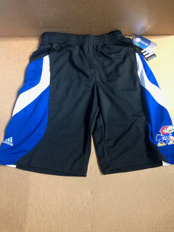 Kansas Jayhawks youth Blue/Black shorts