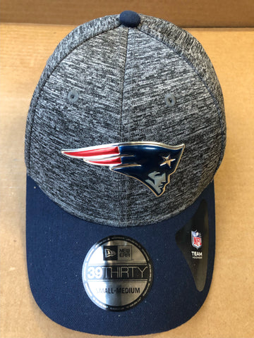 New England Patriots New Era 39/Thirty Gray S/M Hat