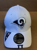 Los Angeles Rams New Era 39/Thirty White Fitted Hat