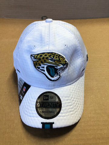 Jacksonville Jaguars New Era 9/Twenty White Adjustable Hat