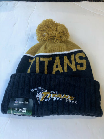 New York Titans New Era Sideline On-Field Knit Winter Hat