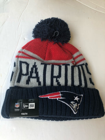 New England Patriots Youth New Era Pride Winter Hat