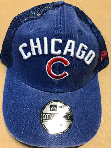 Chicago Cubs Youth New Era Jr. Rugged Stack Adjustable Hat