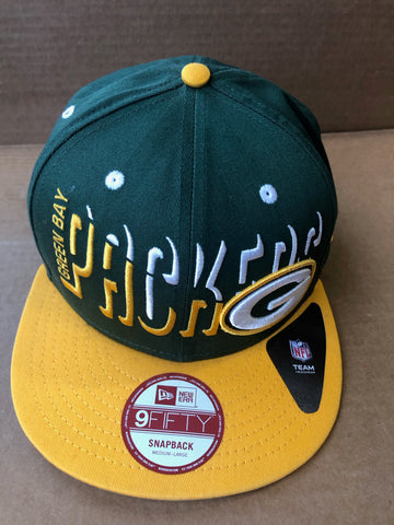 Green Bay Packers Adult New Era 9/Fifty Adjustable Snapback