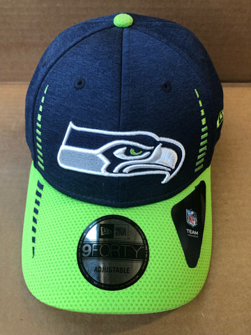 Seattle Seahawks Adult New Era 9/Forty Speed Adjustable Hat