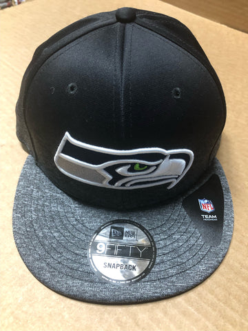 Seattle Seahawks Adult New Era 9/Fifty Flat Brim Hat