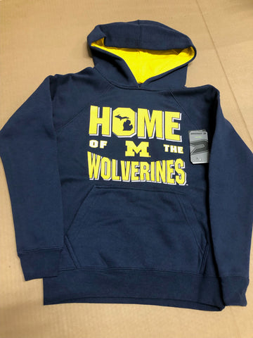Michigan Wolverines Youth Colosseum Pesto Sweatshirt Hoodie