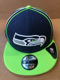 Seattle Seahawks New Era 9/Fifty Adjustable Snapback Hat