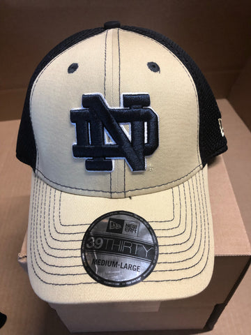 Notre Dame Fighting Irish New Era 39/Thirty Team Front Sized Hat S/M and M/L