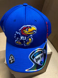 Kansas Jayhawks Top of the World Booster Memory Fit Hat L/XL