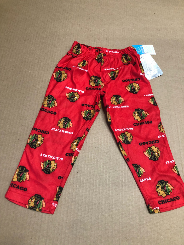 Chicago Blackhawks Red Pajama Pants 2T 3T 4T