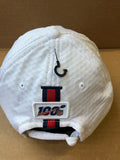 New England Patriots New Era White Adjustable Hat