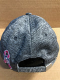 Carolina Panthers Women's New Era 9/Twenty Breast Cancer Awareness Adjustable Hat