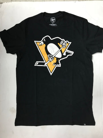 Pittsburgh Penguins Adult Blank Black 47 Brand T-Shirt