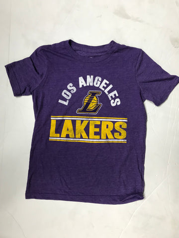 Los Angeles Lakers Blank Youth Purple NBA T-Shirt