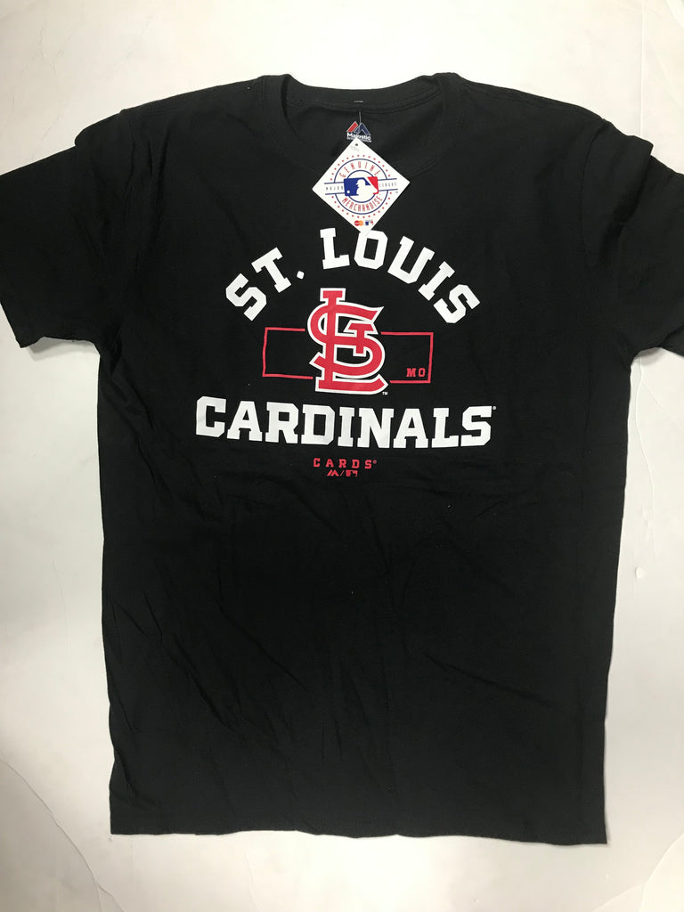St. Louis Cardinals 47 Brand Women V-Neck Red Scrum Classic T-Shirt