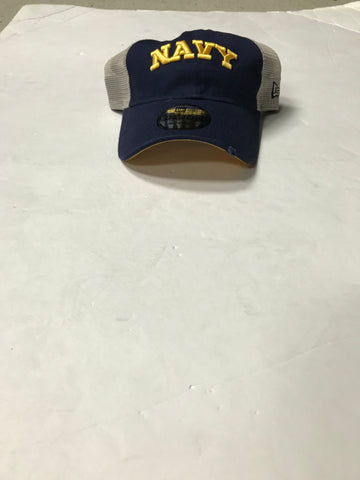 New Era Navy University 9Twenty Stated Back Adjustable Meshback Hat