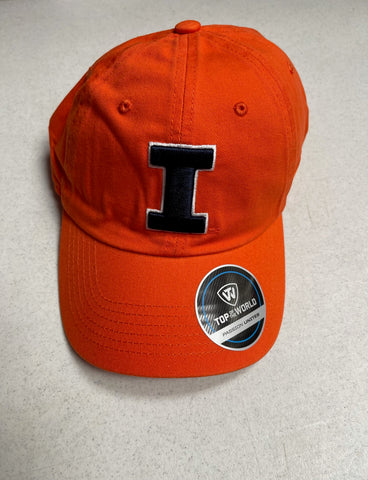 Illinois Adult Top Of The World Crew Alternate Color Adjustable Hat