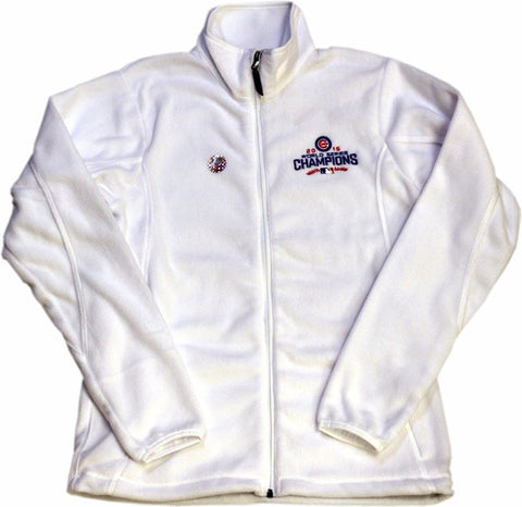 Chicago Cubs Antigua MLB White 2016 World Series Champions Ice Women's Jacket