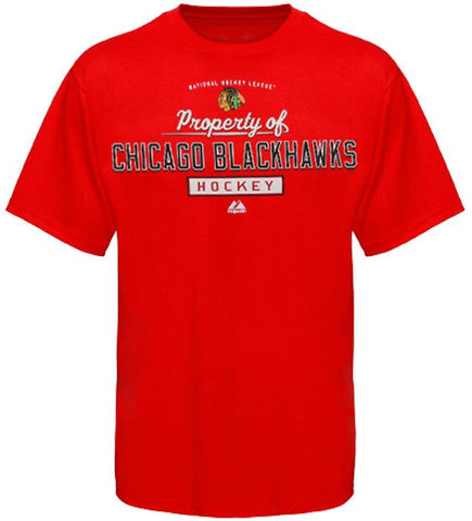Chicago Blackhawks Majestic Youth Property Shirt - Dino's Sports Fan Shop