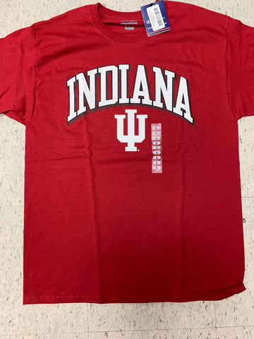 Indiana Hoosiers Champion Red Adult Shirt