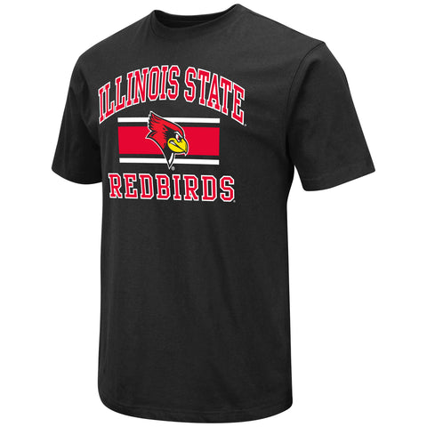 Illinois State Redbirds Adult Black Colosseum Shirt