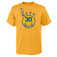Stephen Curry #30 Golden State Warriors Adidas Throwback Gold Youth Shirt - Dino's Sports Fan Shop - 2