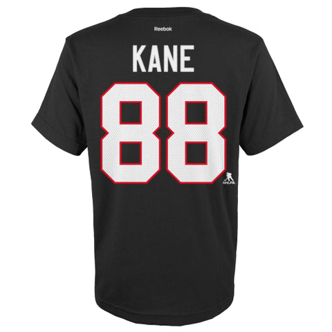 Patrick Kane #88 Chicago Blackhawks Reebok Hi-Def Youth Shirt - Dino's Sports Fan Shop